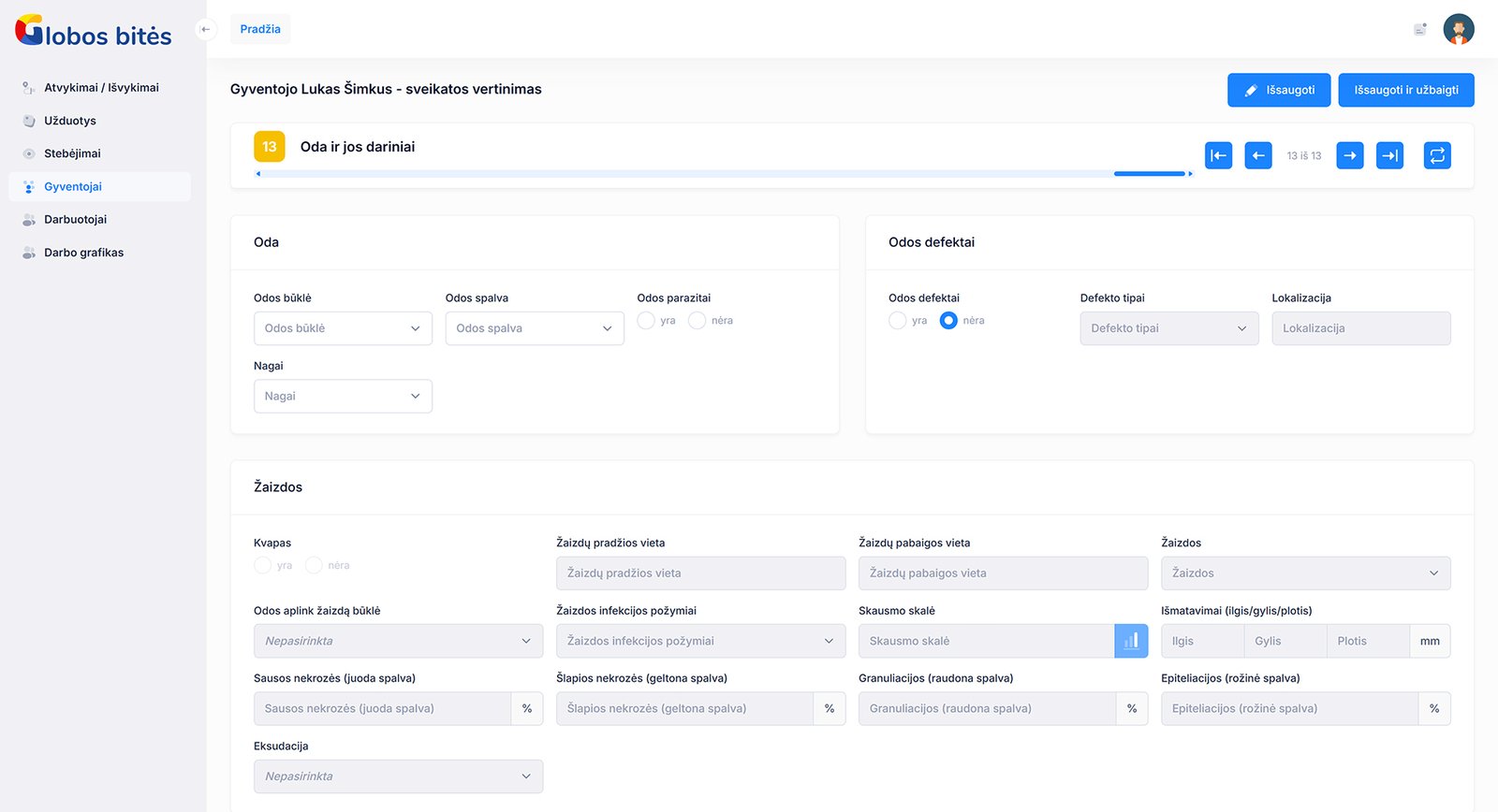 Sveikatos būklės vertinimas